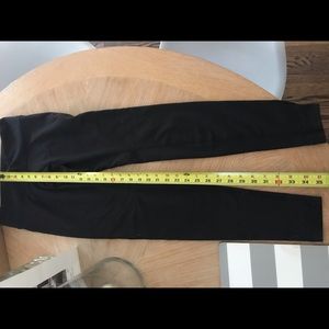 Lululemon cotton black stretch pants